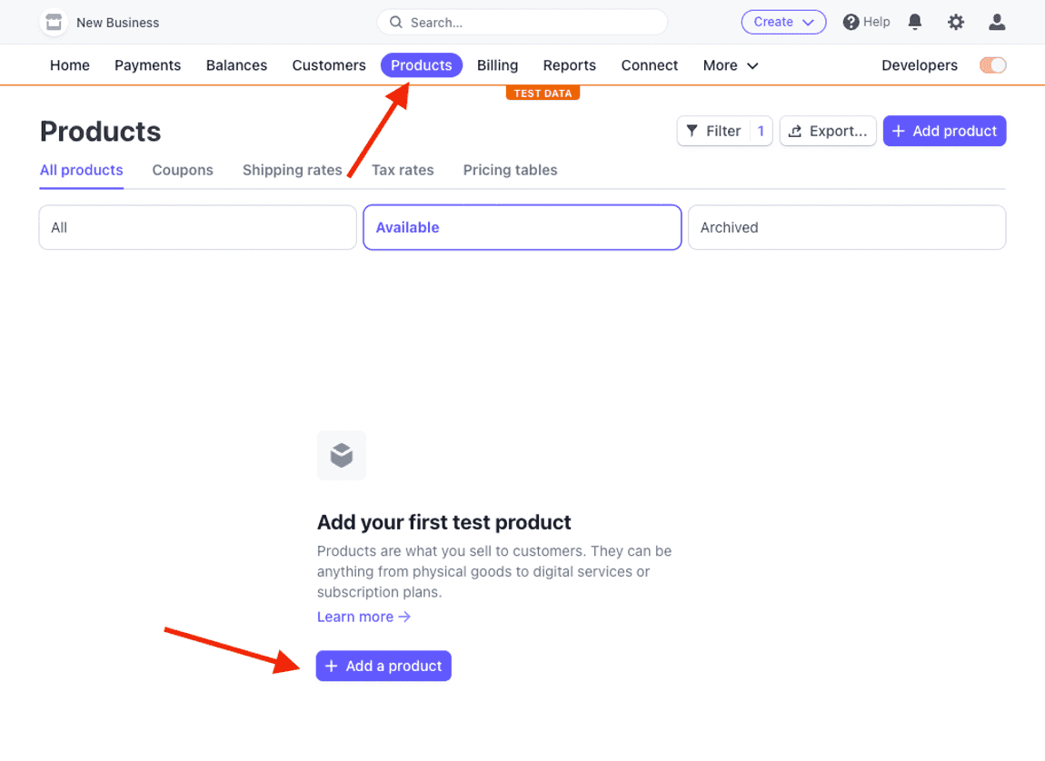 Stripe Products